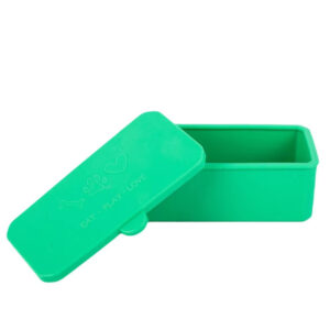 Mini Contenedor Rectangular de Silicon Green